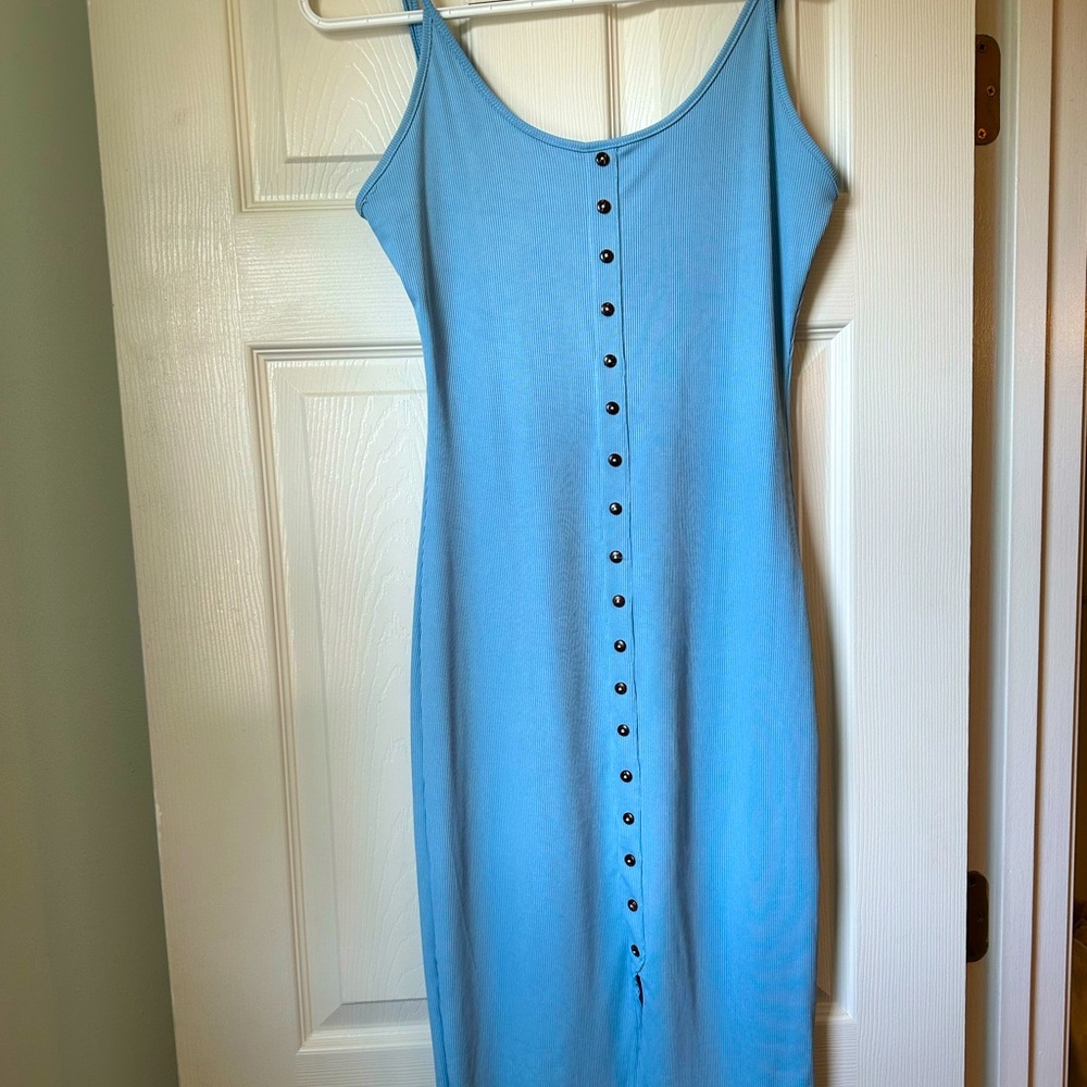 Bodycon Blue Dress